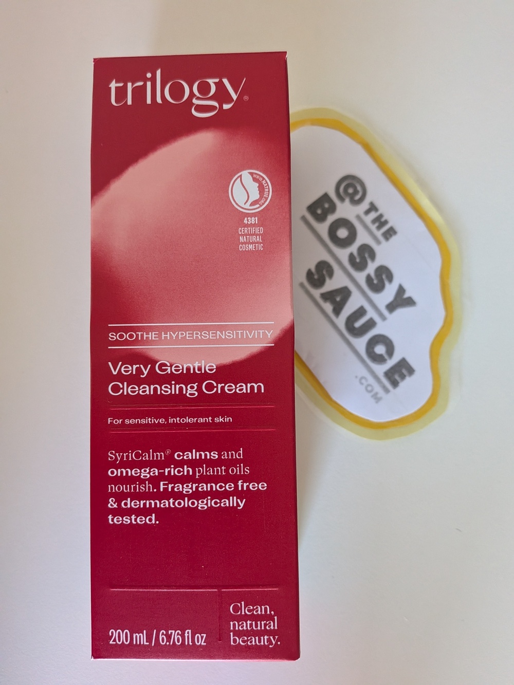 🌸 Trilogy Very Gentle Cleansing Cream Sensitive Skin NWT 200 ML